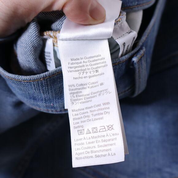 J.CREW Mid-Rise Denim Short Squash Wash Cut Off Light Raw Hem Women's 25 - Picture 12 of 12